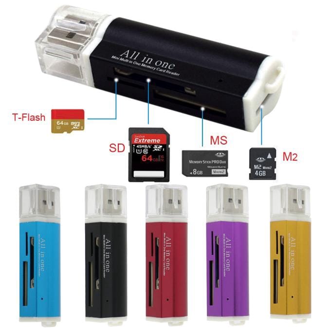 CARD READER Y-ONE MULTI 4 IN 1 + LED